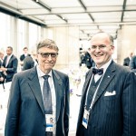 MSC Klaus Schweinsberg and Bill Gates